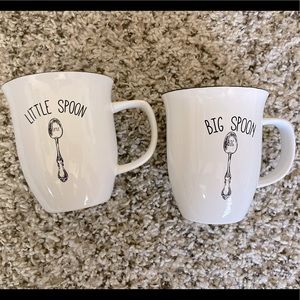 Little Spoon & Big Spoon Coffee Mugs
